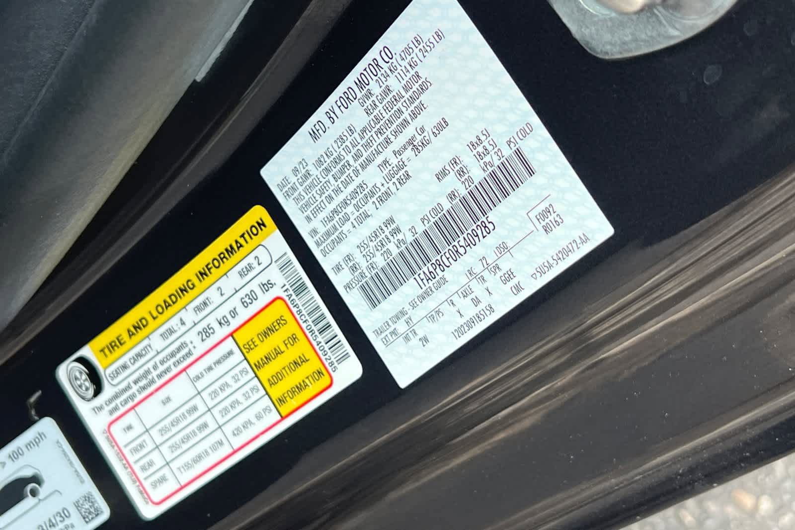 Certified 2024 Ford Mustang GT RWD image 29