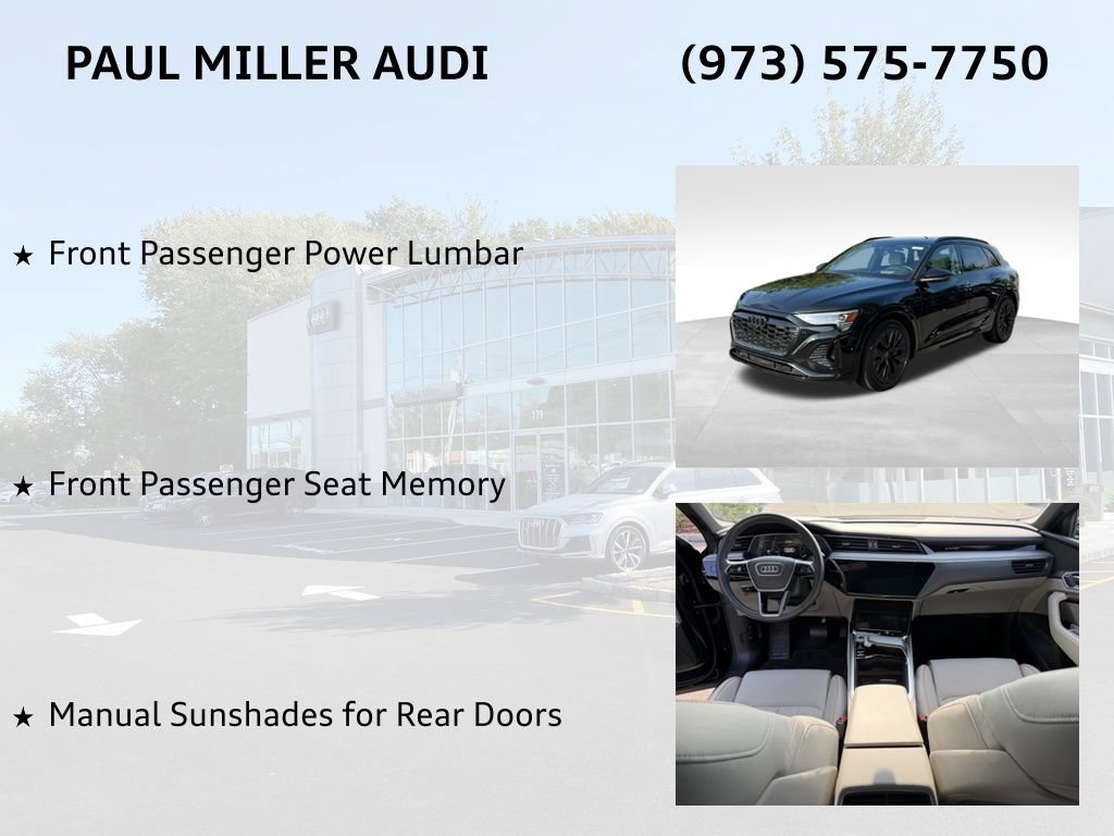 Used 2024 Audi Q8 e-tron Prestige w/ Prestige Package AWD/4WD image 36