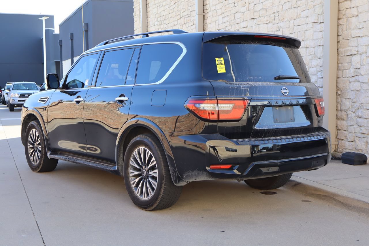 Used 2022 Nissan Armada SL w/ Midnight Edition Package RWD image 3