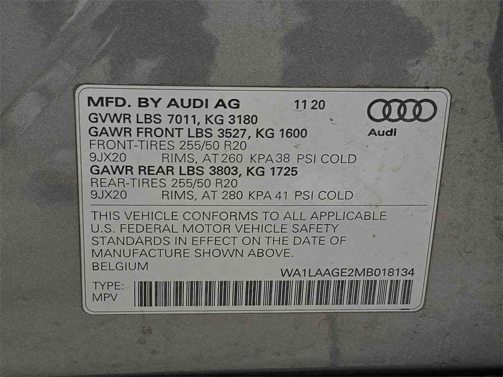 Used 2021 Audi e-tron Premium Plus w/ Premium Plus Package image 33