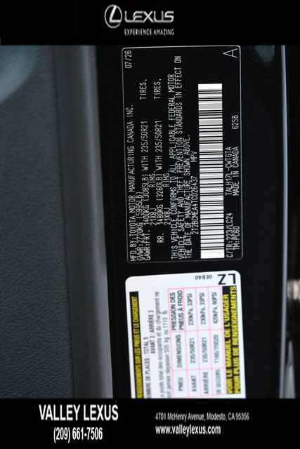 New 2026 Lexus RX 500h F Sport AWD/4WD image 25