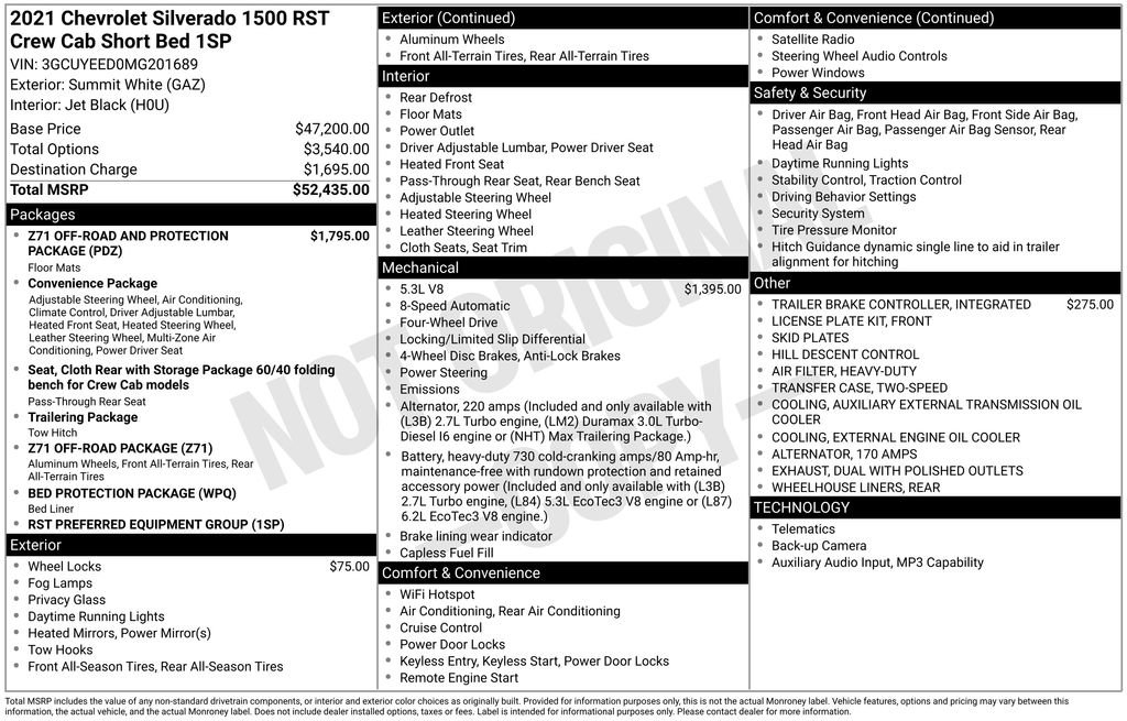 Used 2021 Chevrolet Silverado 1500 RST image 12