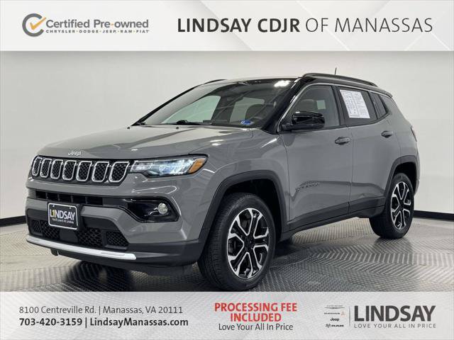 Certified 2023 Jeep Compass Limited w/ Sun and Sound Group AWD/4WD image 5