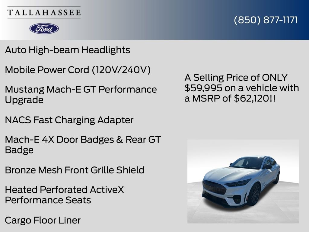 New 2025 Ford Mustang Mach-E GT w/ Bronze Appearance Package image 35