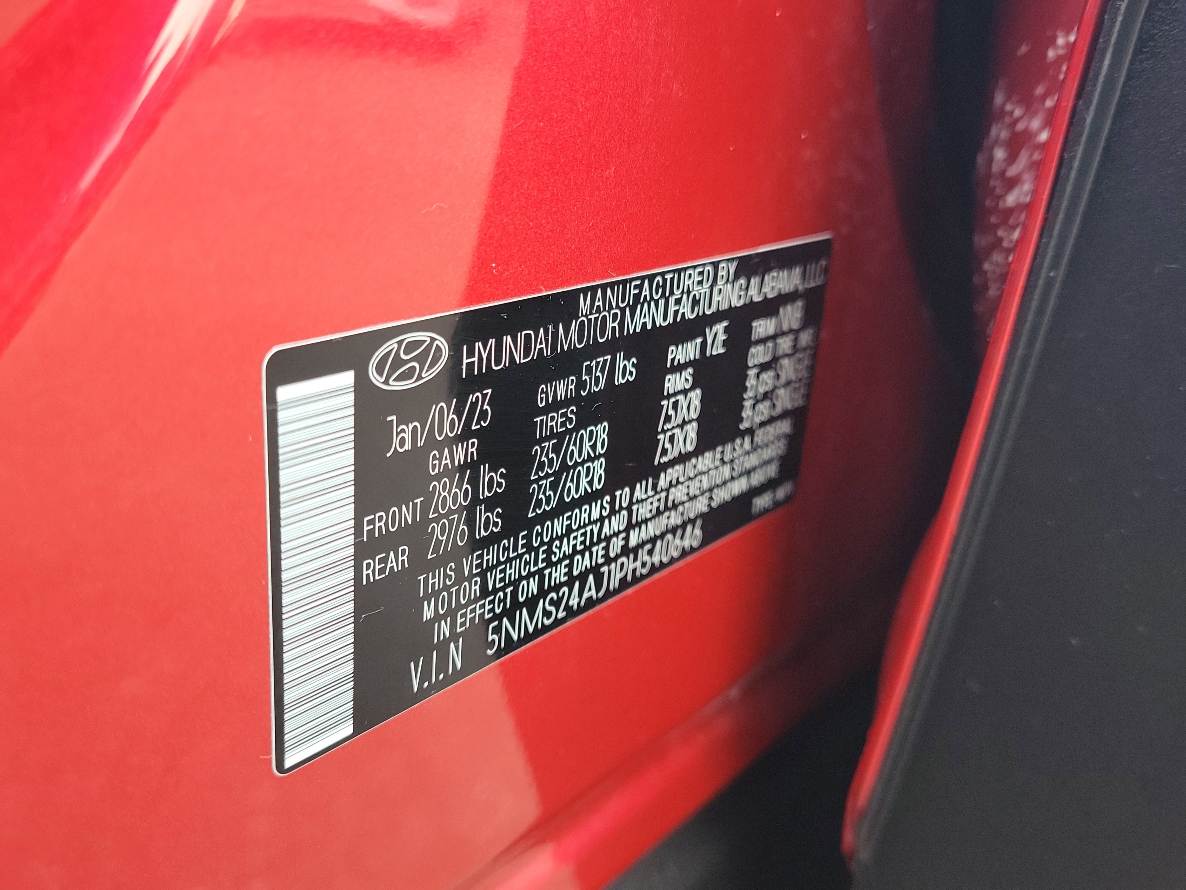 Certified 2023 Hyundai Santa Fe SEL image 34