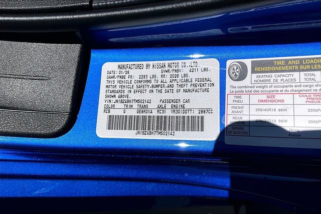 New 2026 Nissan Z Performance image 8