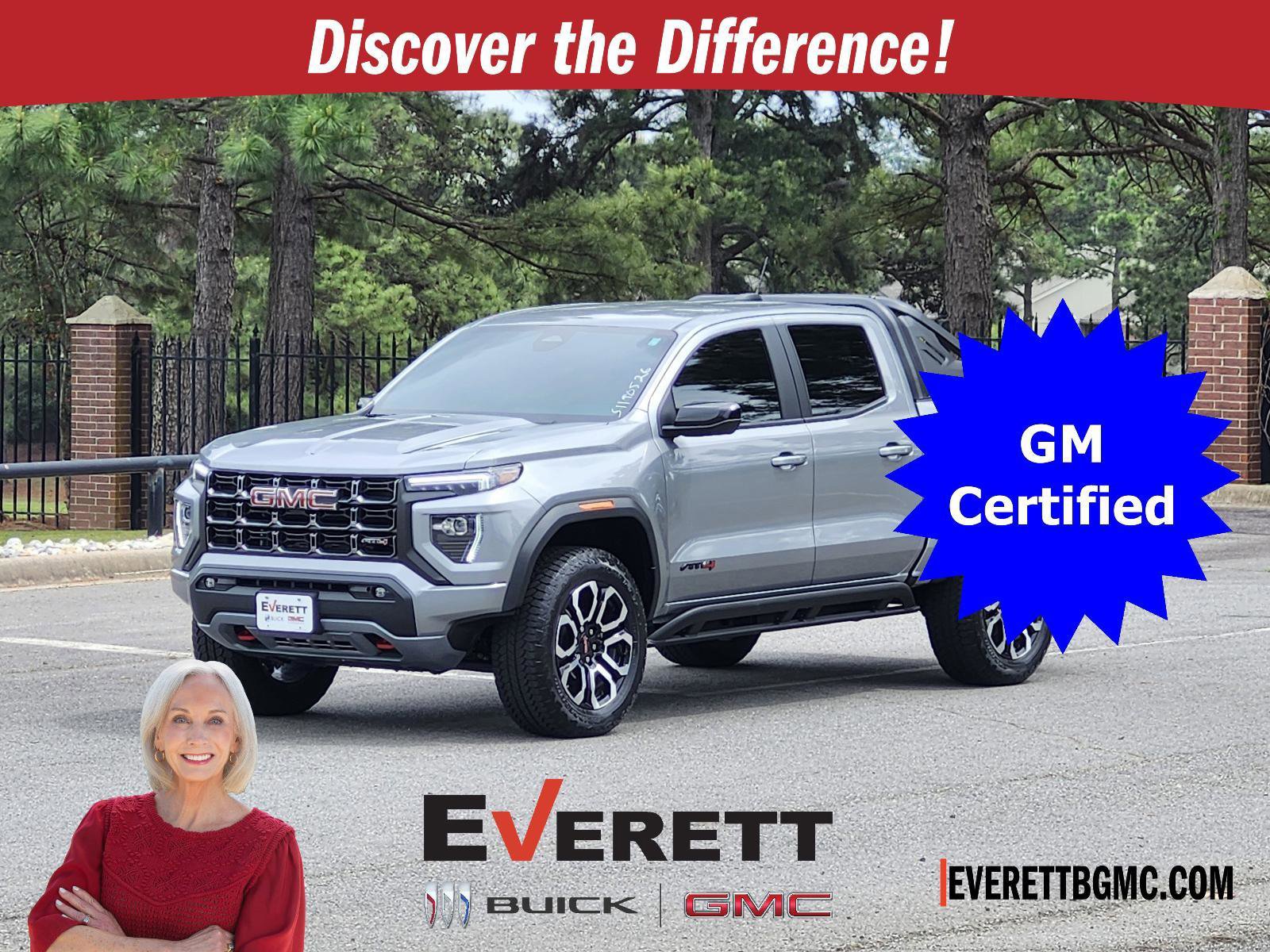 Certified 2025 GMC Canyon AT4 w/ Nightfall Edition AWD/4WD image 1