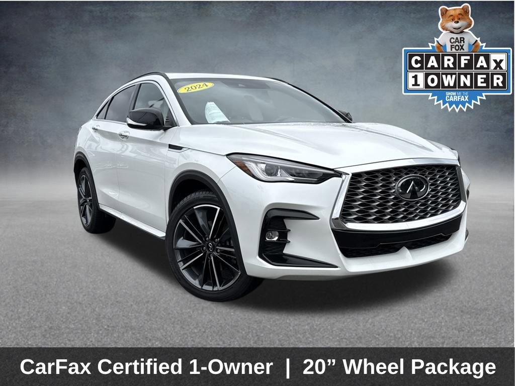 Used 2024 INFINITI QX55 Luxe AWD/4WD image 1