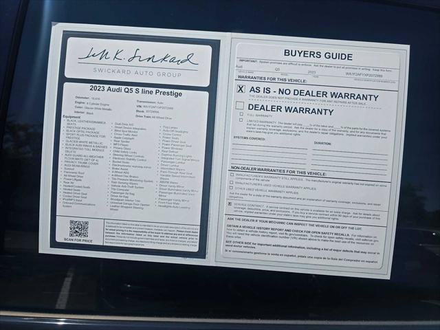 Used 2023 Audi Q5 e Prestige w/ Prestige Package AWD/4WD image 16