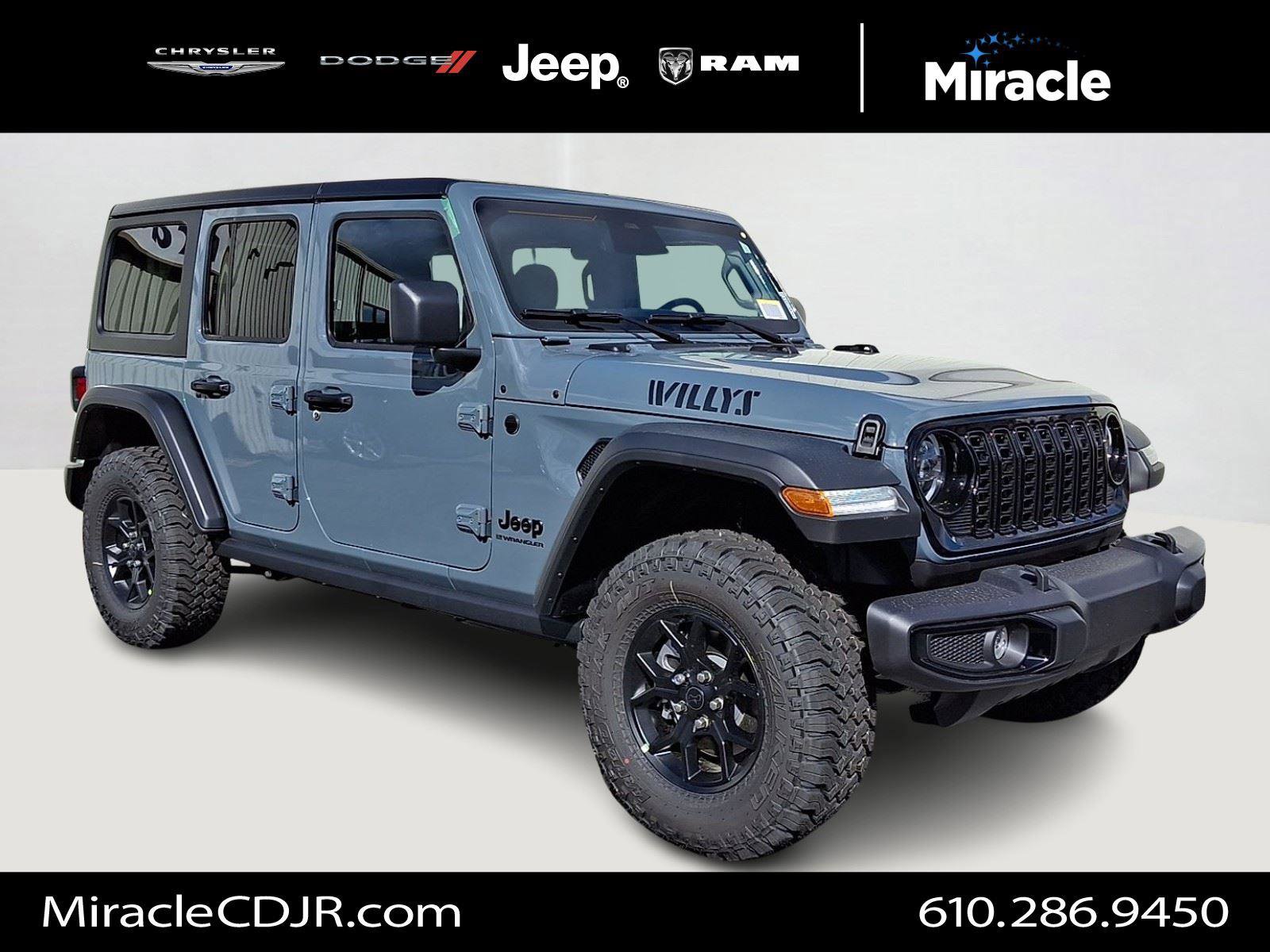New 2026 Jeep Wrangler Willys