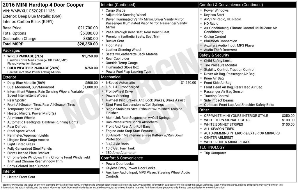 Used 2016 MINI Cooper 4-Door Hardtop image 14