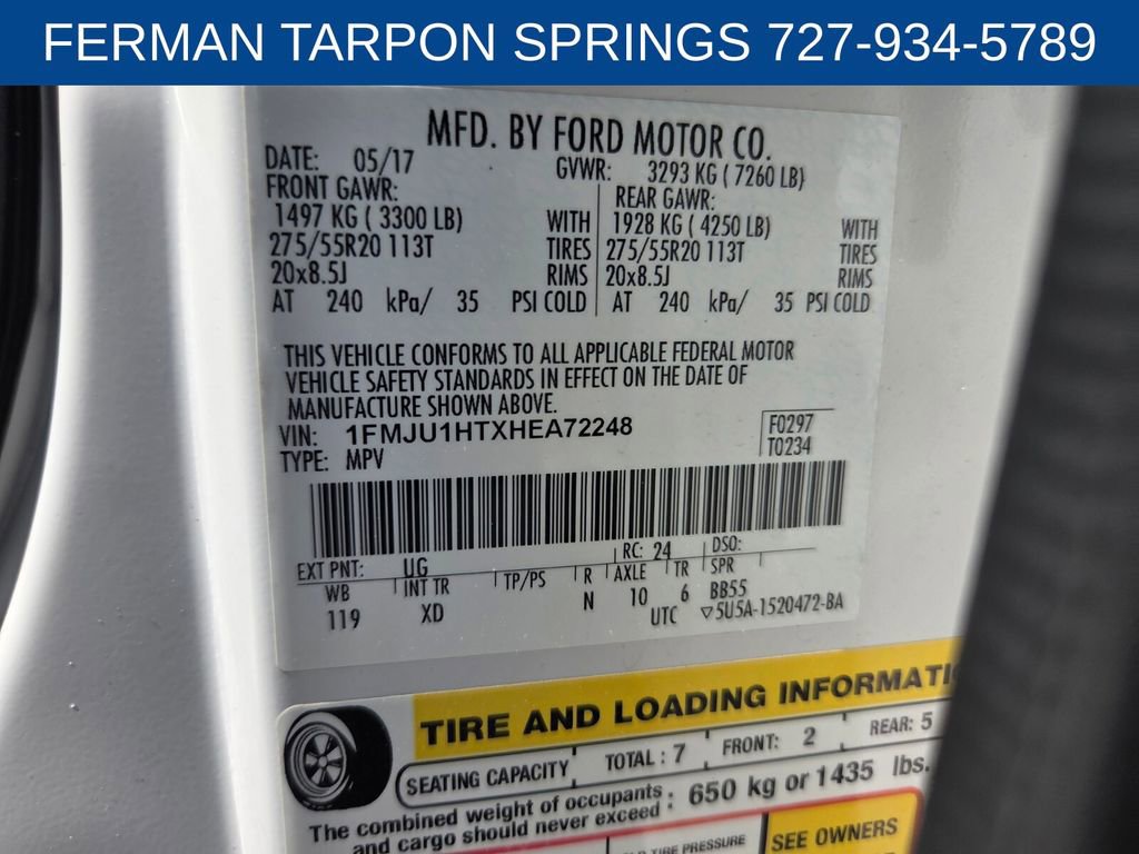 Used 2017 Ford Expedition XLT w/ Equipment Group 202A image 24