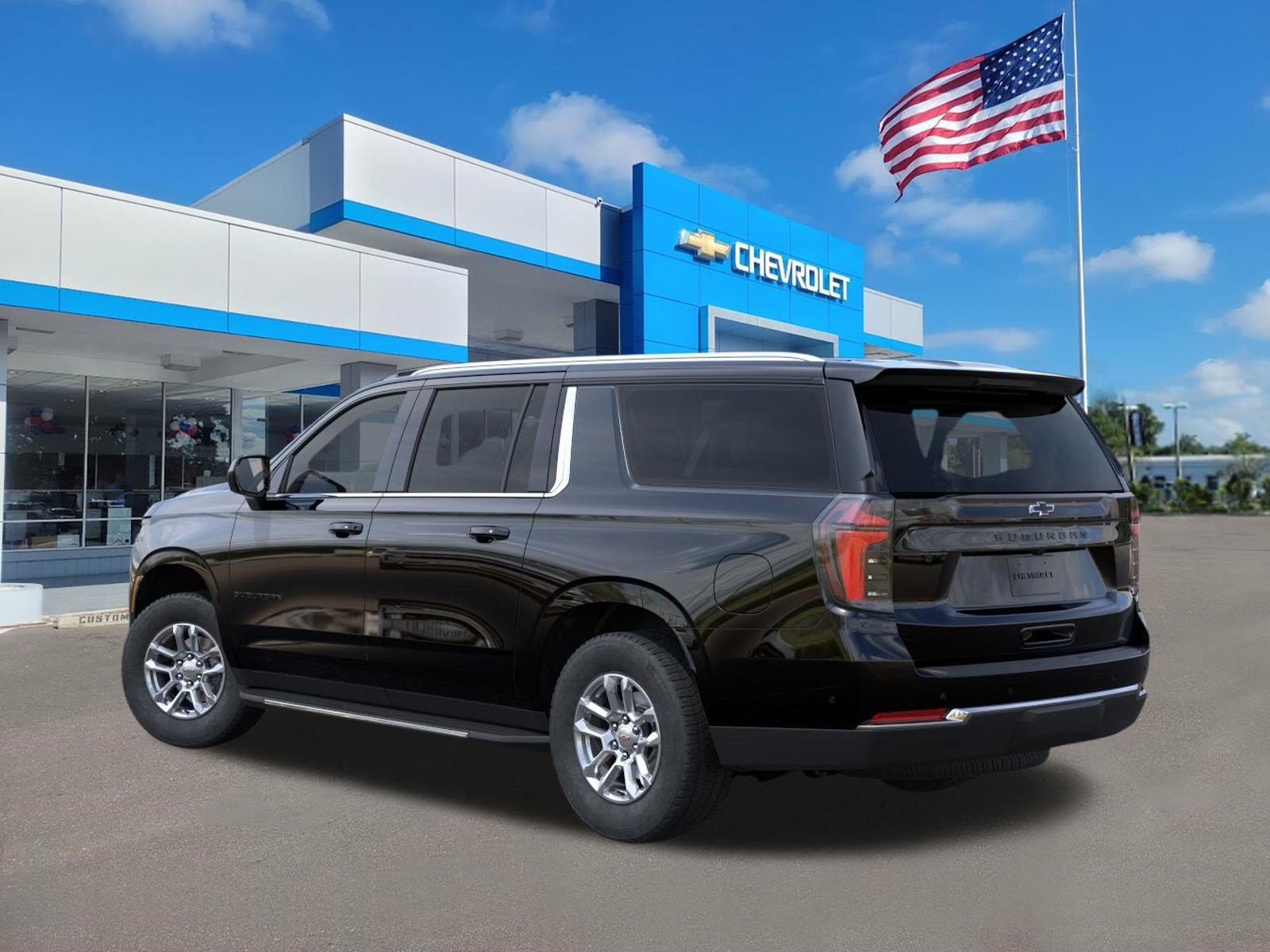 New 2026 Chevrolet Suburban LS w/ LPO, Dark Essentials Package RWD image 3