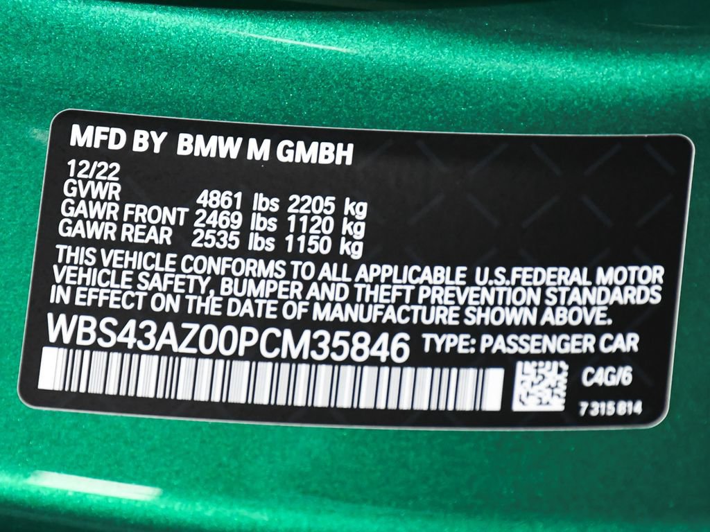 Used 2023 BMW M4 xDrive Competition AWD/4WD image 19