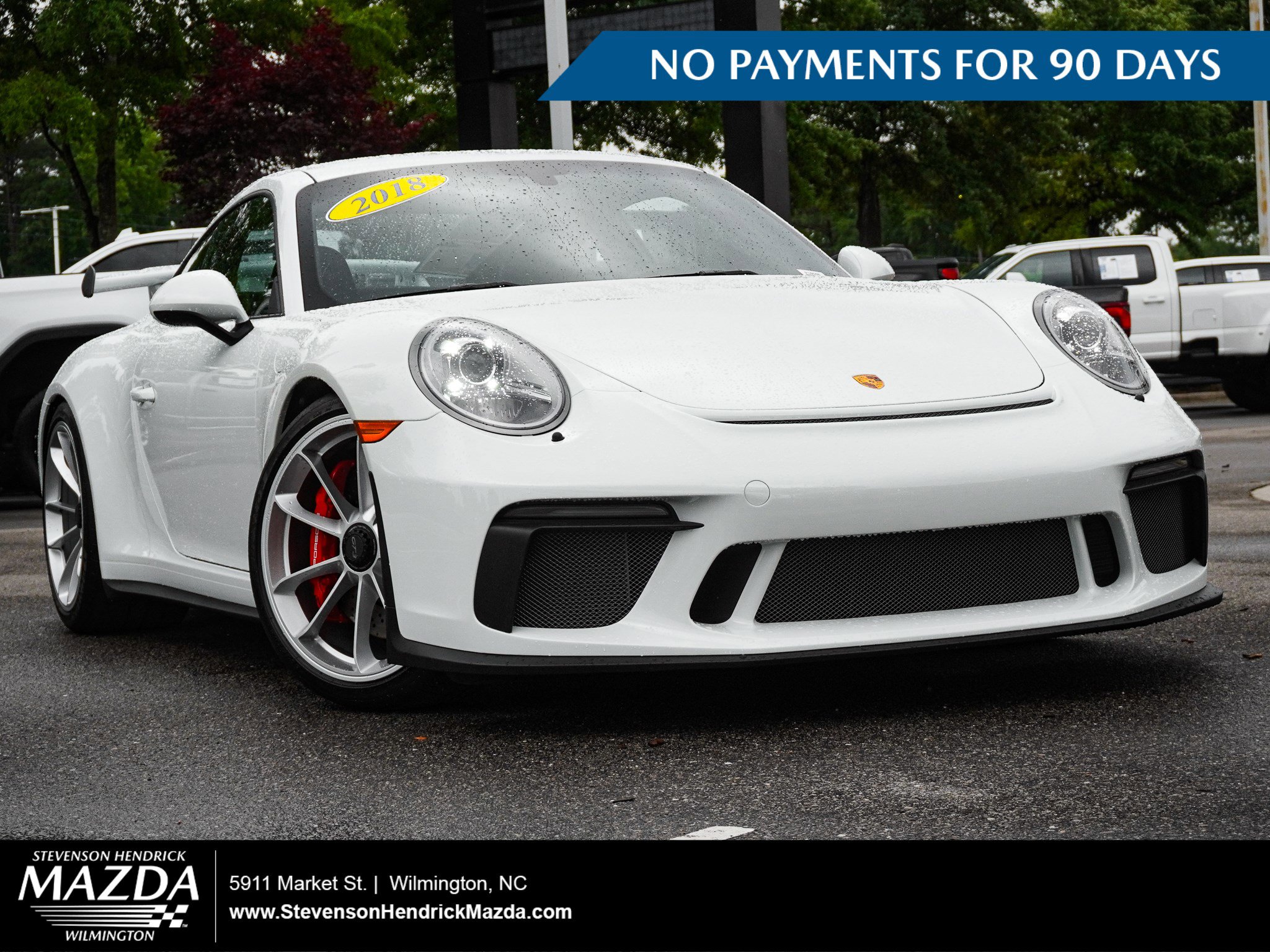 Used 2018 Porsche 911 GT3 w/ Sport Chrono Package RWD image 1