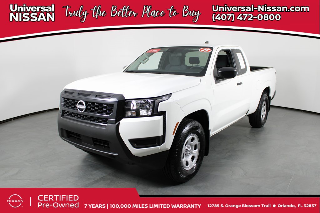 Certified 2025 Nissan Frontier S w/ S Utility Package