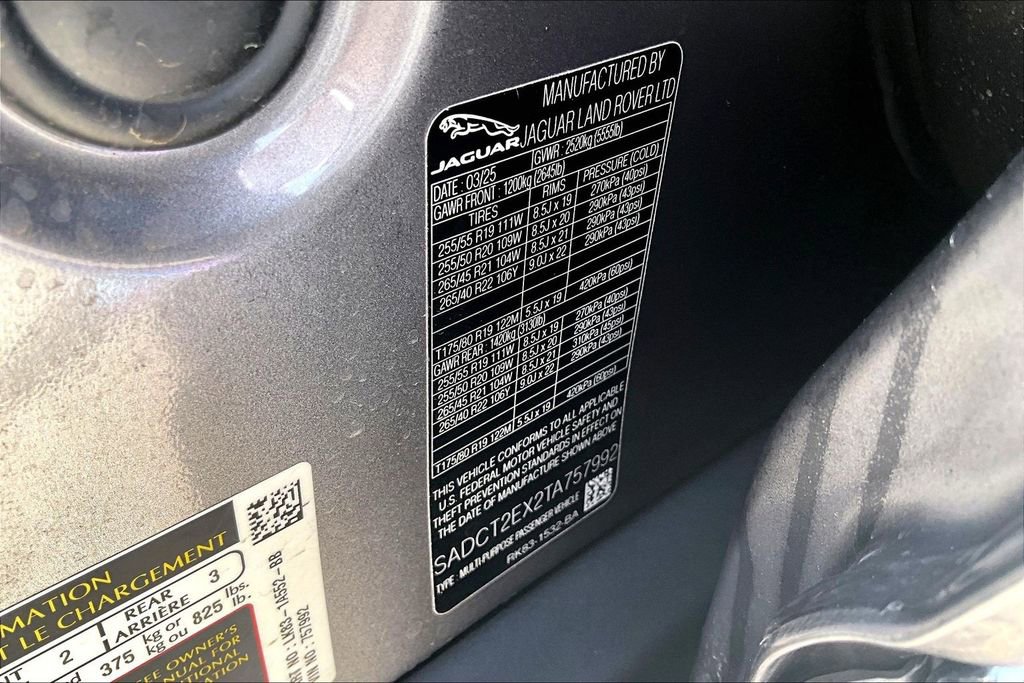 Used 2026 Jaguar F-PACE R-Dynamic S image 32