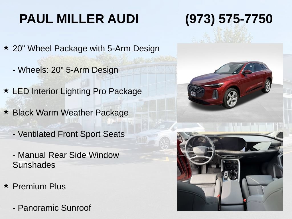 Used 2025 Audi Q5 Premium Plus w/ Premium Plus AWD/4WD image 8