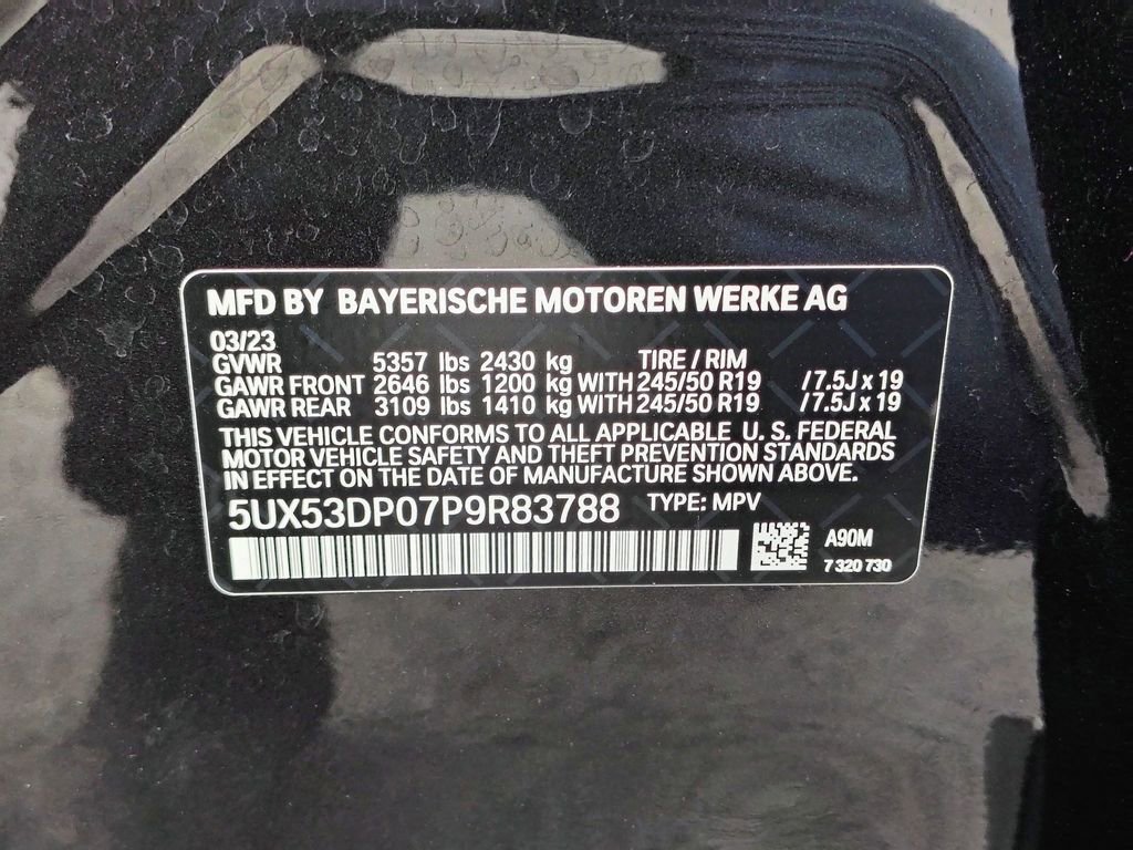 Certified 2023 BMW X3 xDrive30i w/ Premium Package image 27