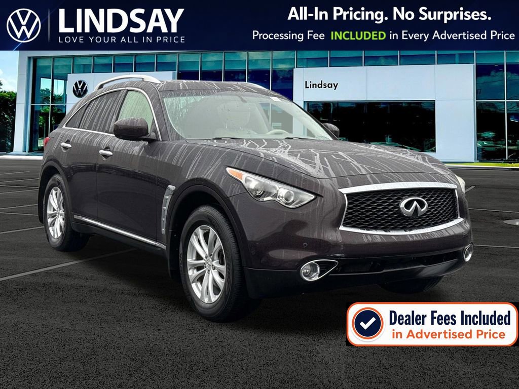 Used 2017 INFINITI QX70 AWD w/ Premium Package
