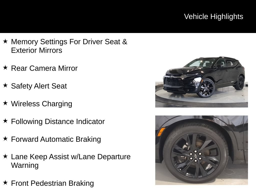 Used 2019 Chevrolet Blazer RS AWD/4WD image 38