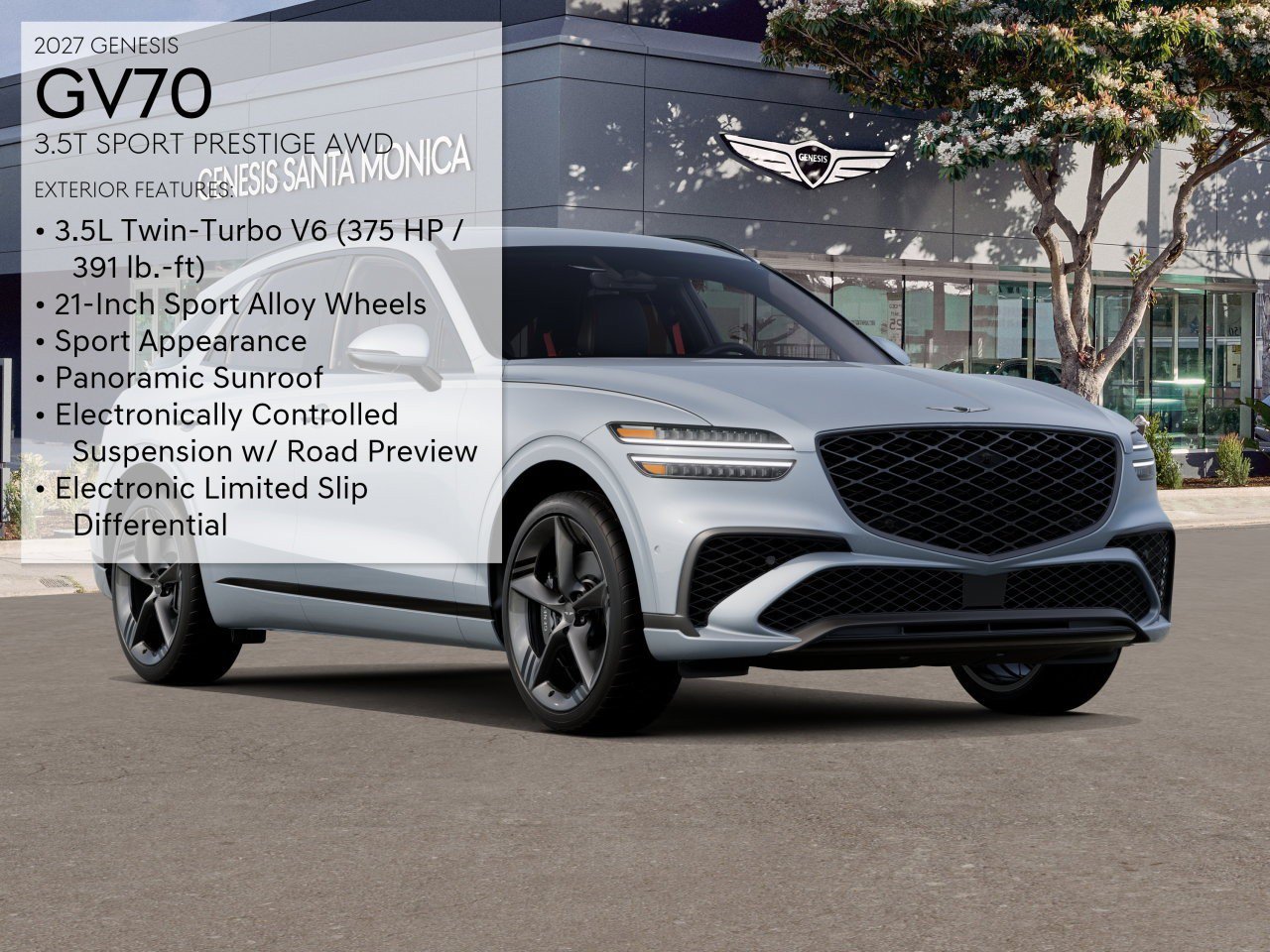New 2027 Genesis GV70 2.5T Sport Prestige AWD/4WD image 3