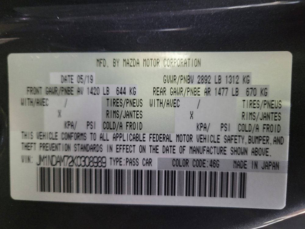 Used 2019 MAZDA MX-5 Miata RF Grand Touring image 33