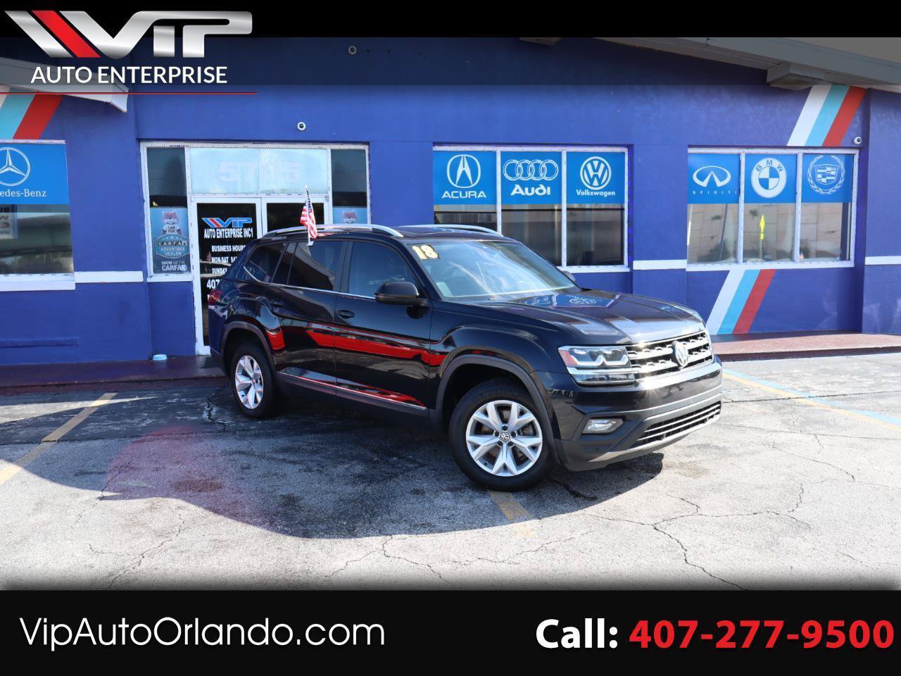 Used 2018 Volkswagen Atlas SEL FWD image 1