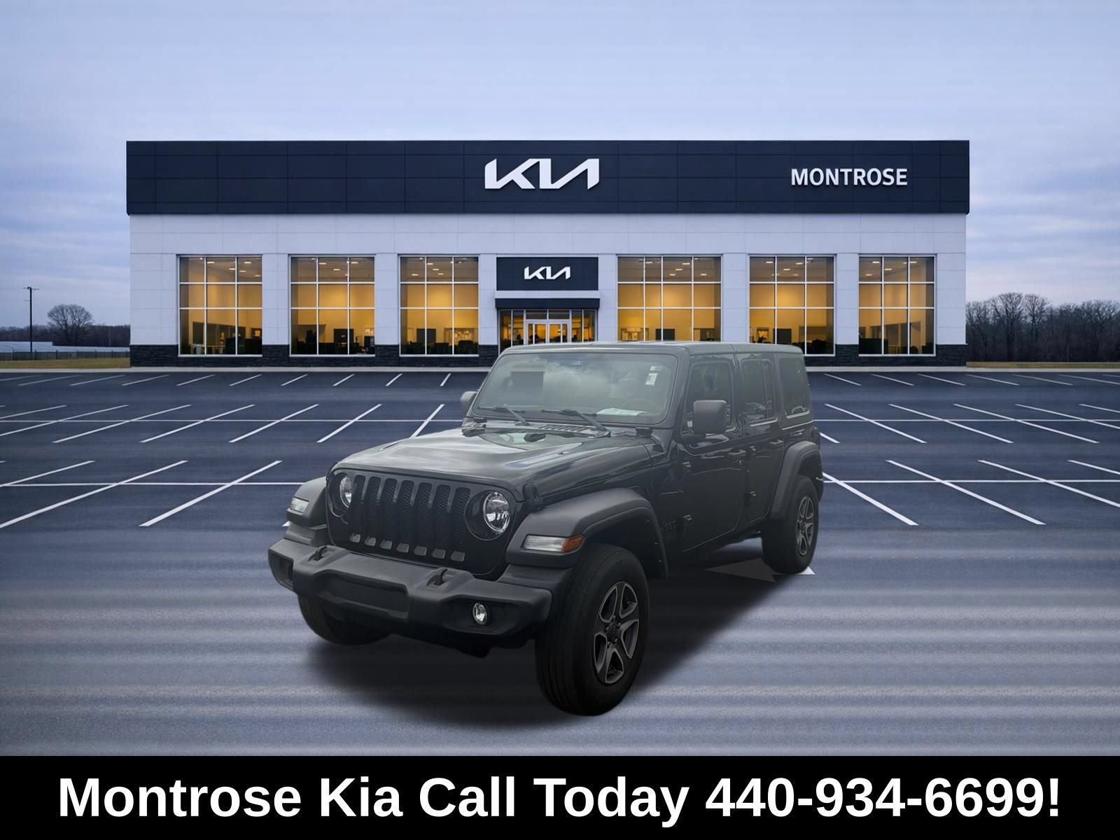 Used 2021 Jeep Wrangler Unlimited Sport AWD/4WD image 1