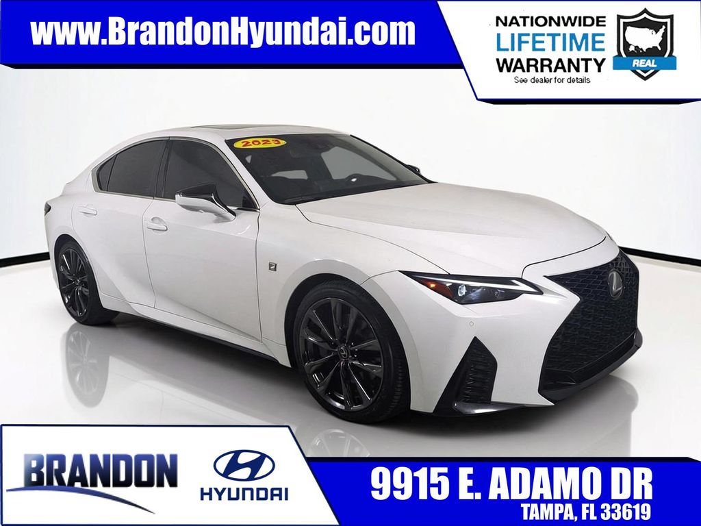 Used 2023 Lexus IS 350 F Sport w/ Navigation Package RWD image 1