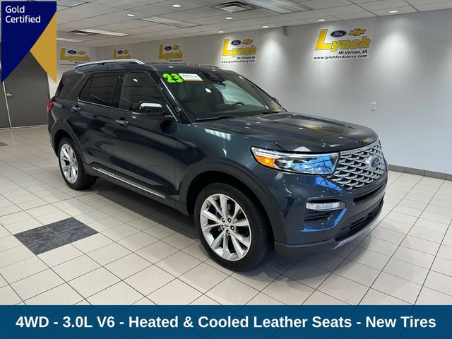 Certified 2023 Ford Explorer Platinum w/ Technology Package AWD/4WD 360° Tour