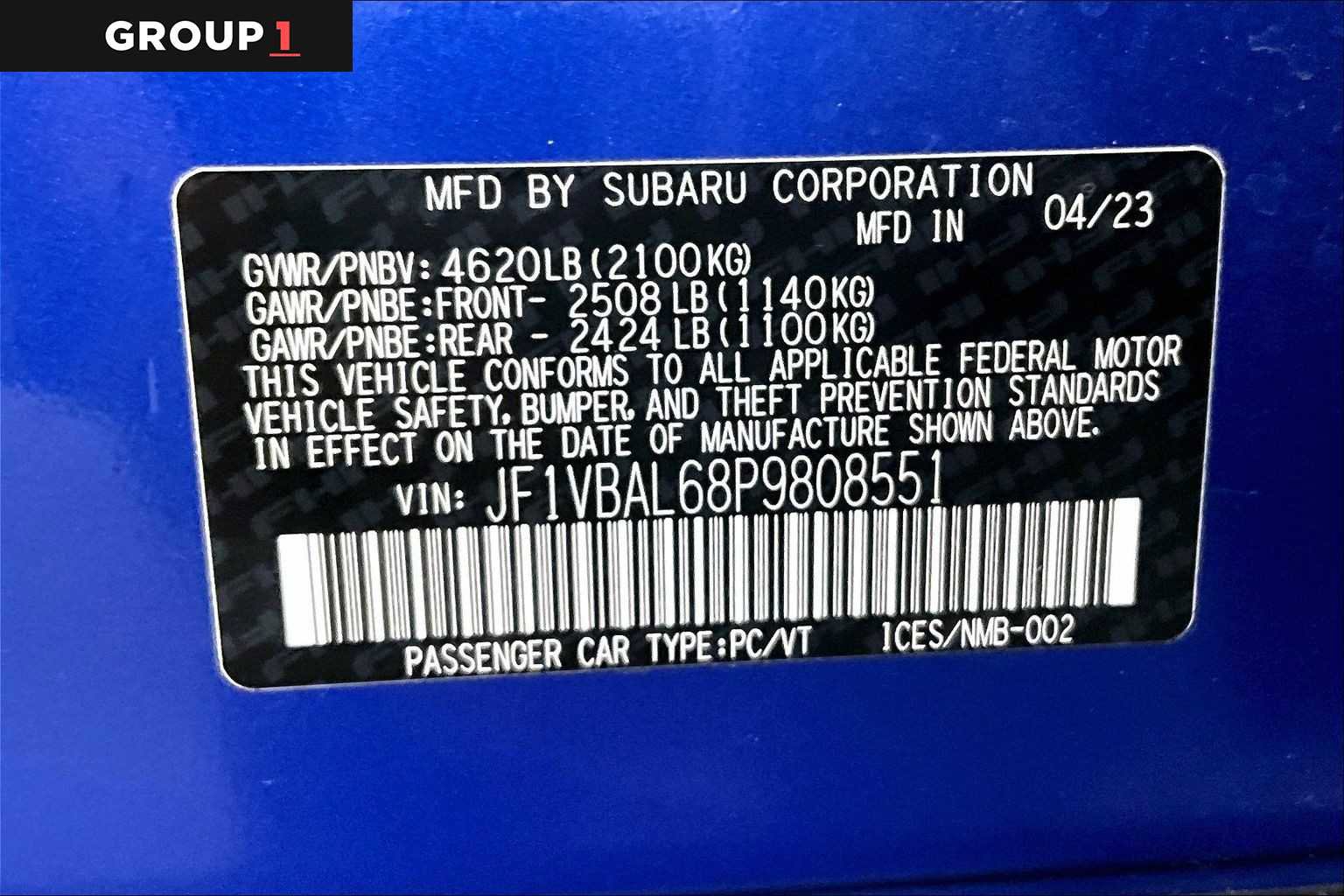 Used 2023 Subaru WRX Limited image 36