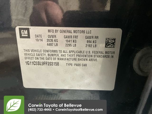 Used 2015 Chevrolet Malibu LT w/ Power Convenience Package image 25