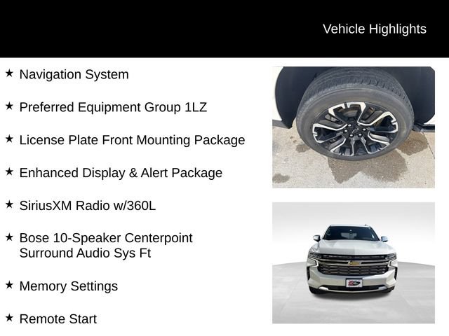 Used 2022 Chevrolet Tahoe Premier AWD/4WD image 3
