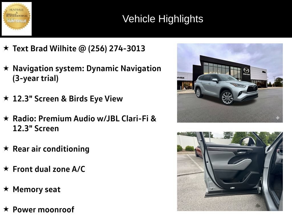 Used 2021 Toyota Highlander Limited FWD image 6