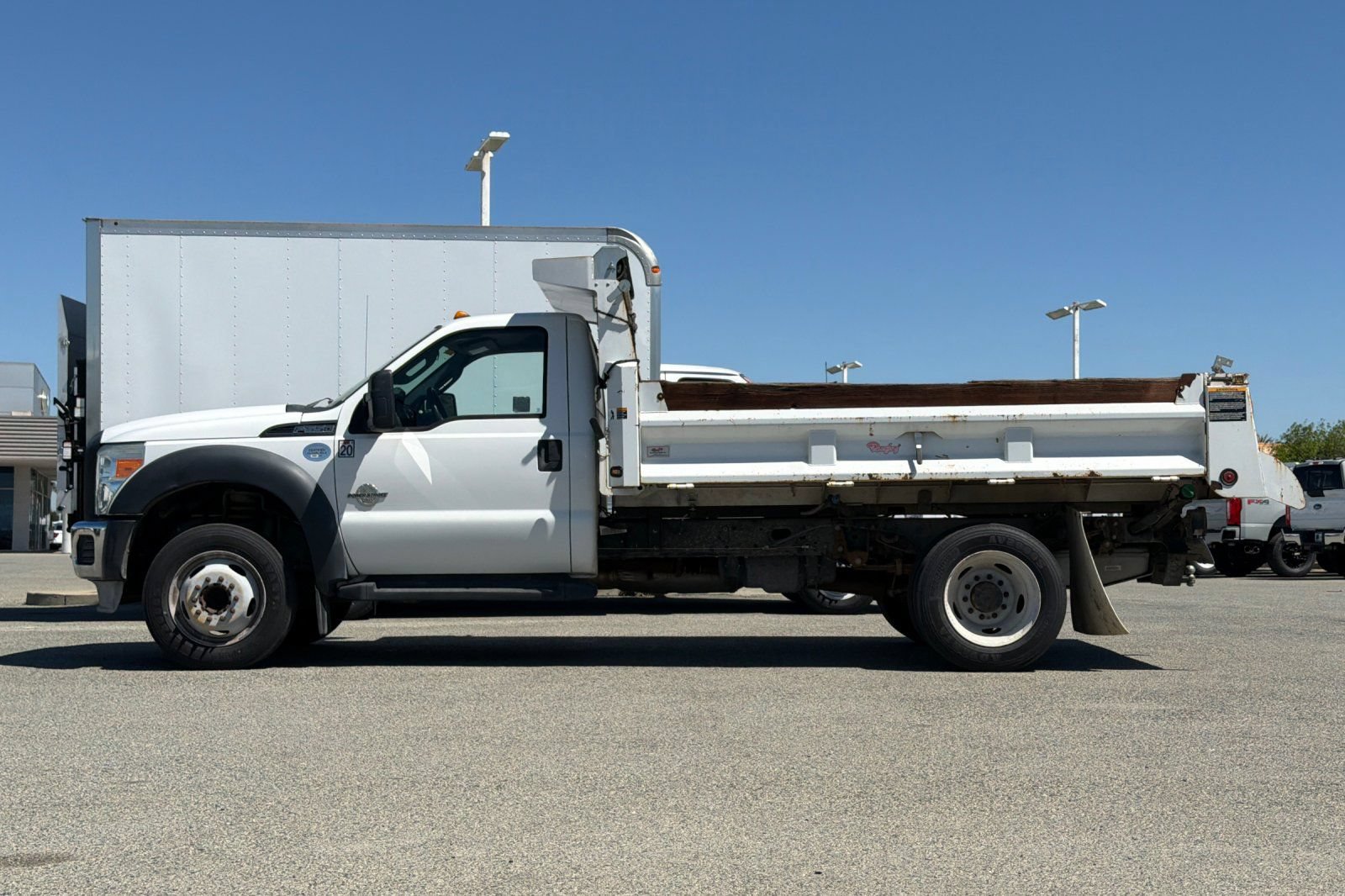 Used 2013 Ford F550 2WD Regular Cab Super Duty w/ Payload Upgrade Pkg image 9