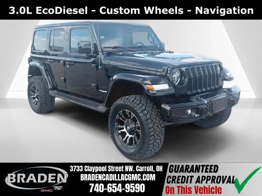 Used 2021 Jeep Wrangler Unlimited Sahara AWD/4WD image 1