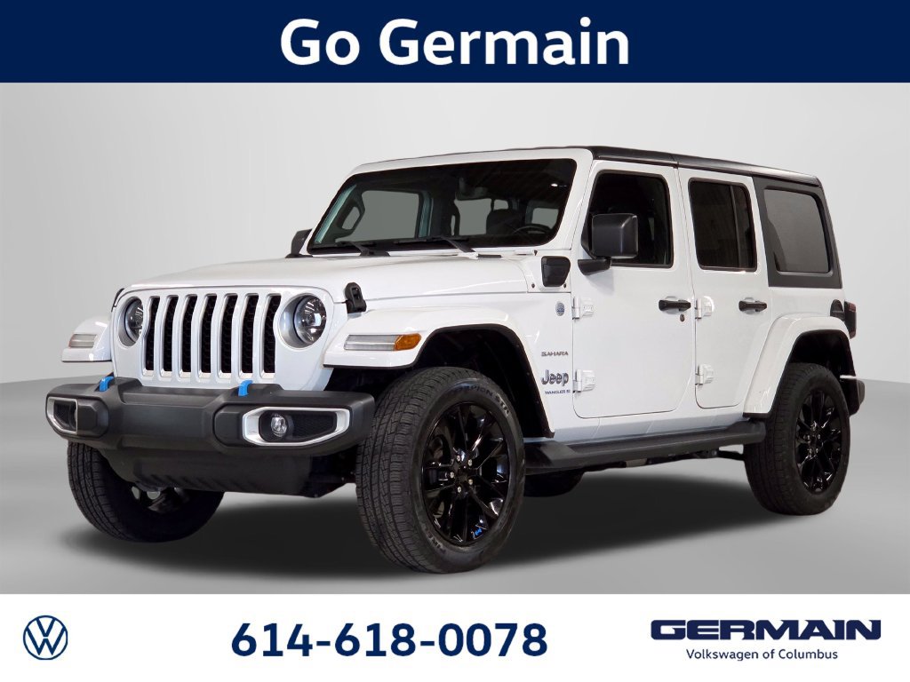 Used 2023 Jeep Wrangler Unlimited Sahara w/ Cold Weather Group AWD/4WD image 1