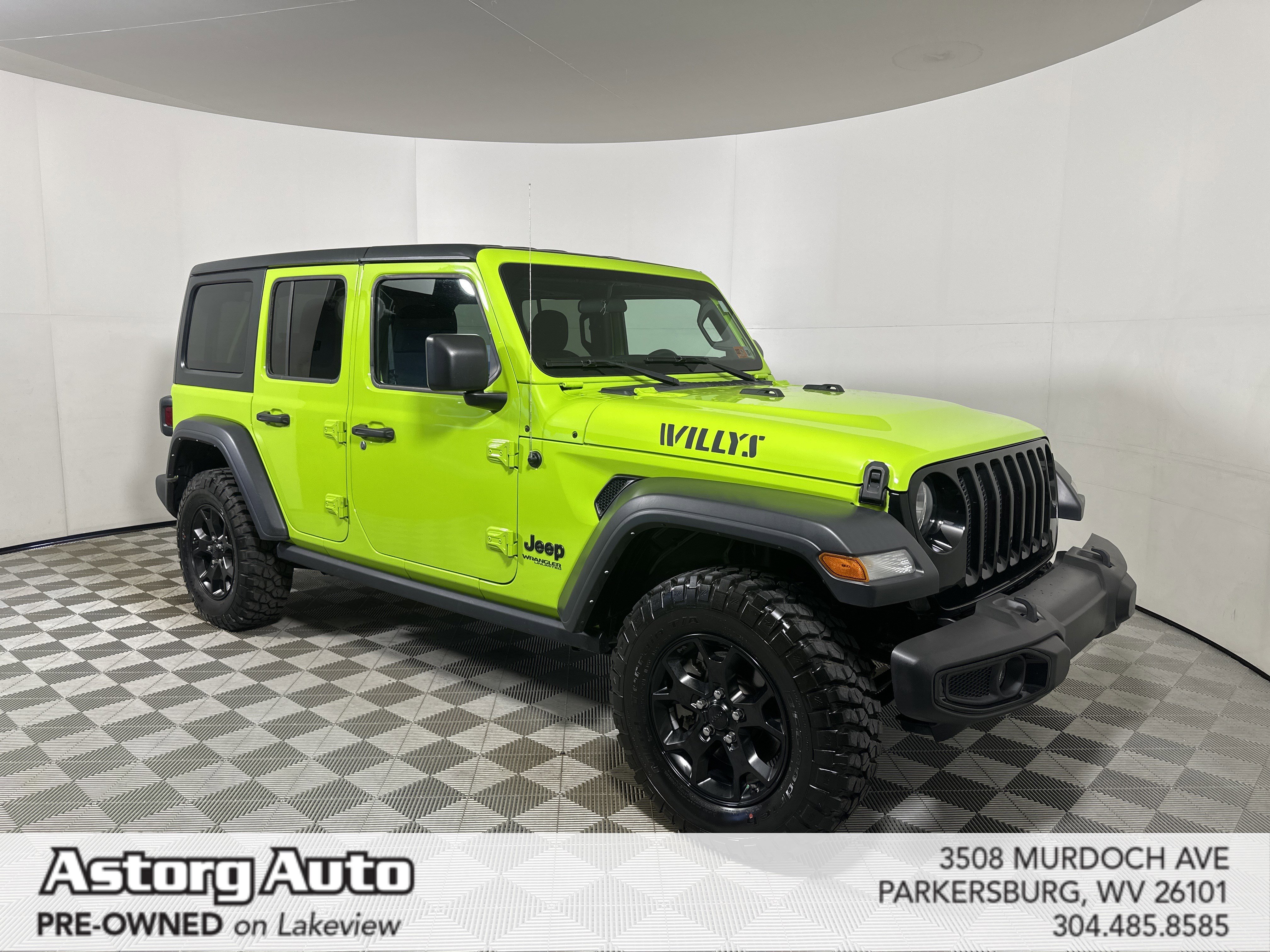 Certified 2021 Jeep Wrangler Unlimited Sport