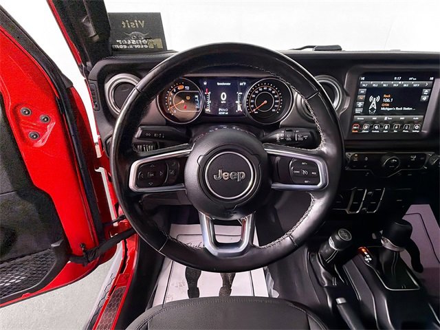 Used 2021 Jeep Wrangler Unlimited Sahara w/ Uconnect 4C Nav & Sound Group image 11