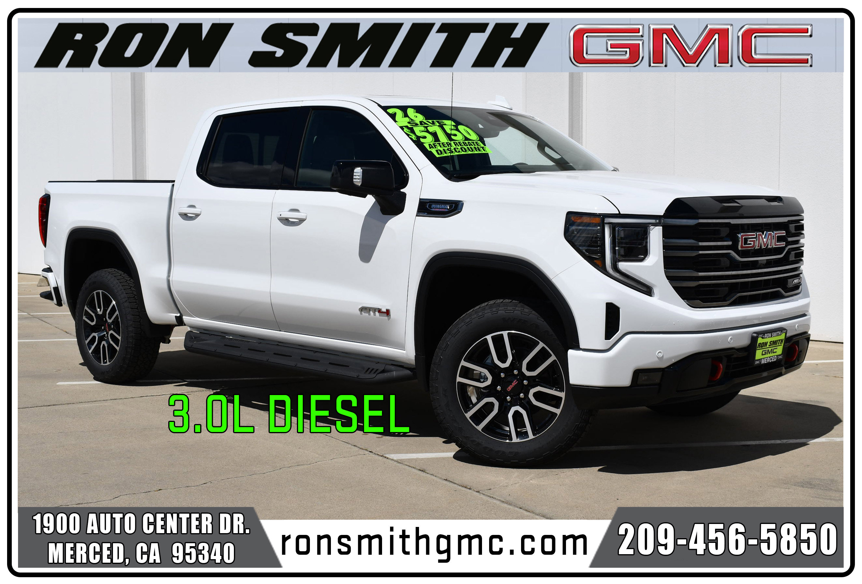 New 2026 GMC Sierra 1500 AT4 w/ AT4 Premium Package image 1