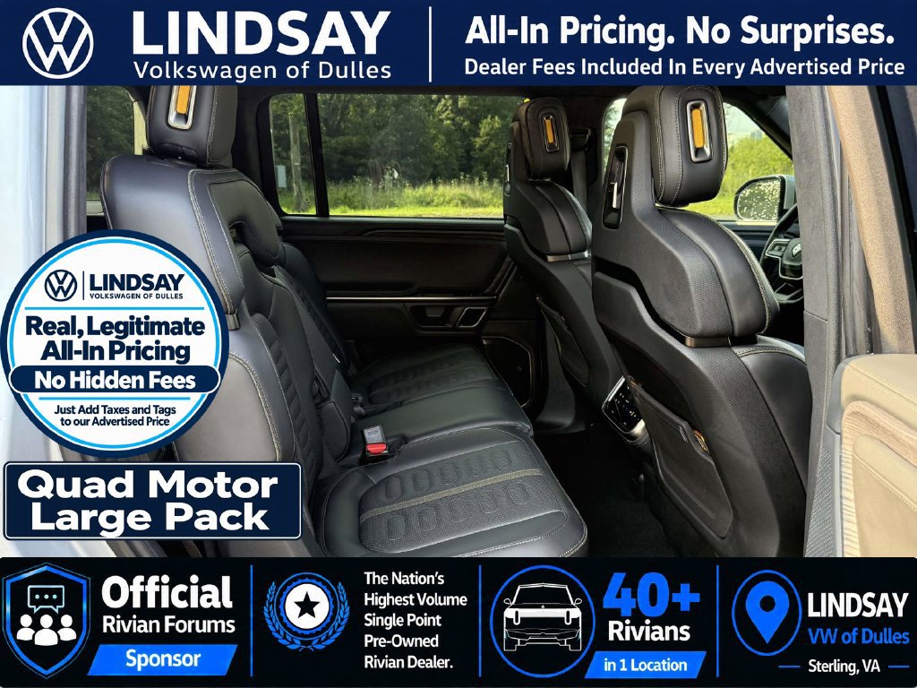 Used 2024 Rivian R1S Adventure Quad AWD/4WD image 16