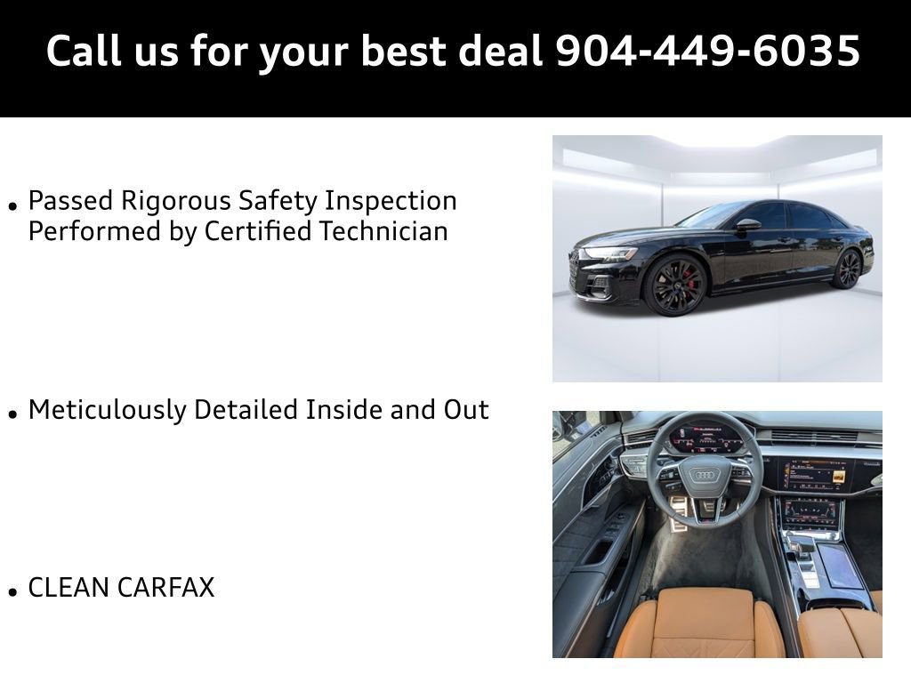 New 2025 Audi S8 w/ Executive Package image 9