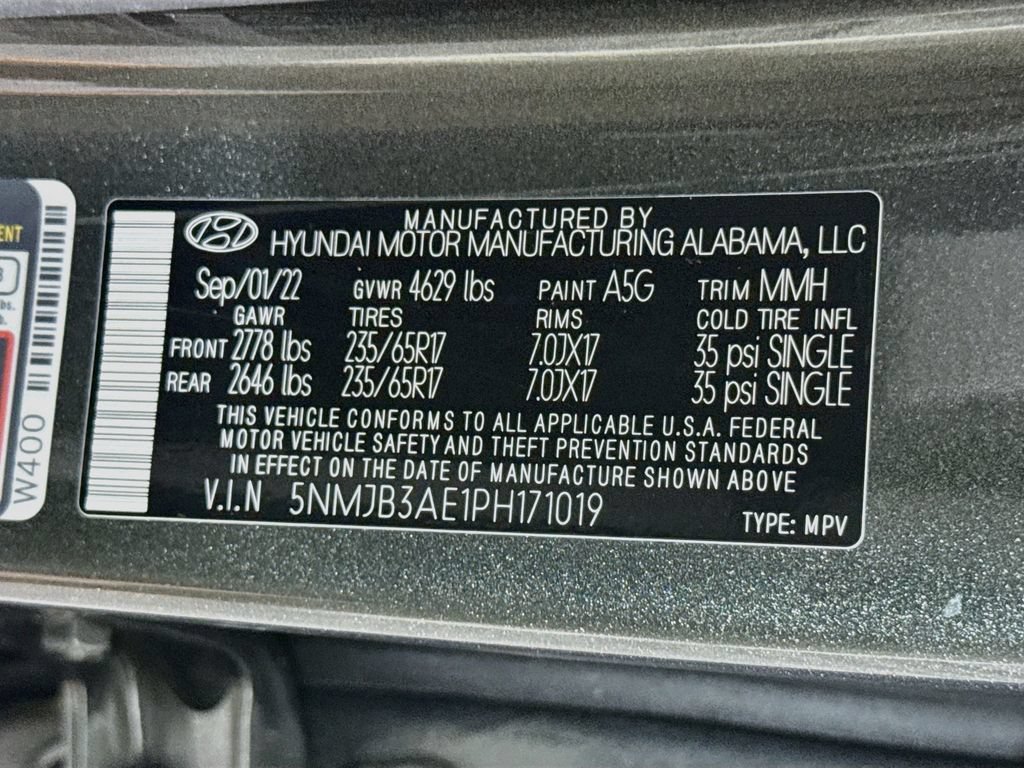 Certified 2023 Hyundai Tucson SEL FWD image 35
