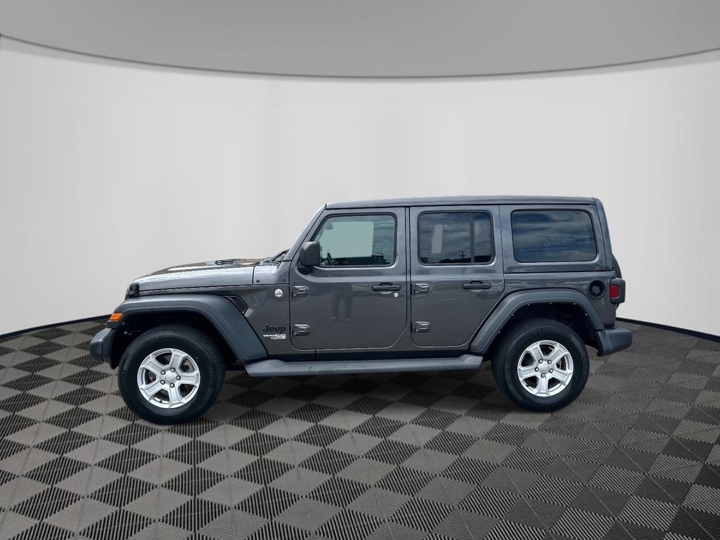 Used 2021 Jeep Wrangler Unlimited Sport w/ Sun And Sound Package AWD/4WD image 2