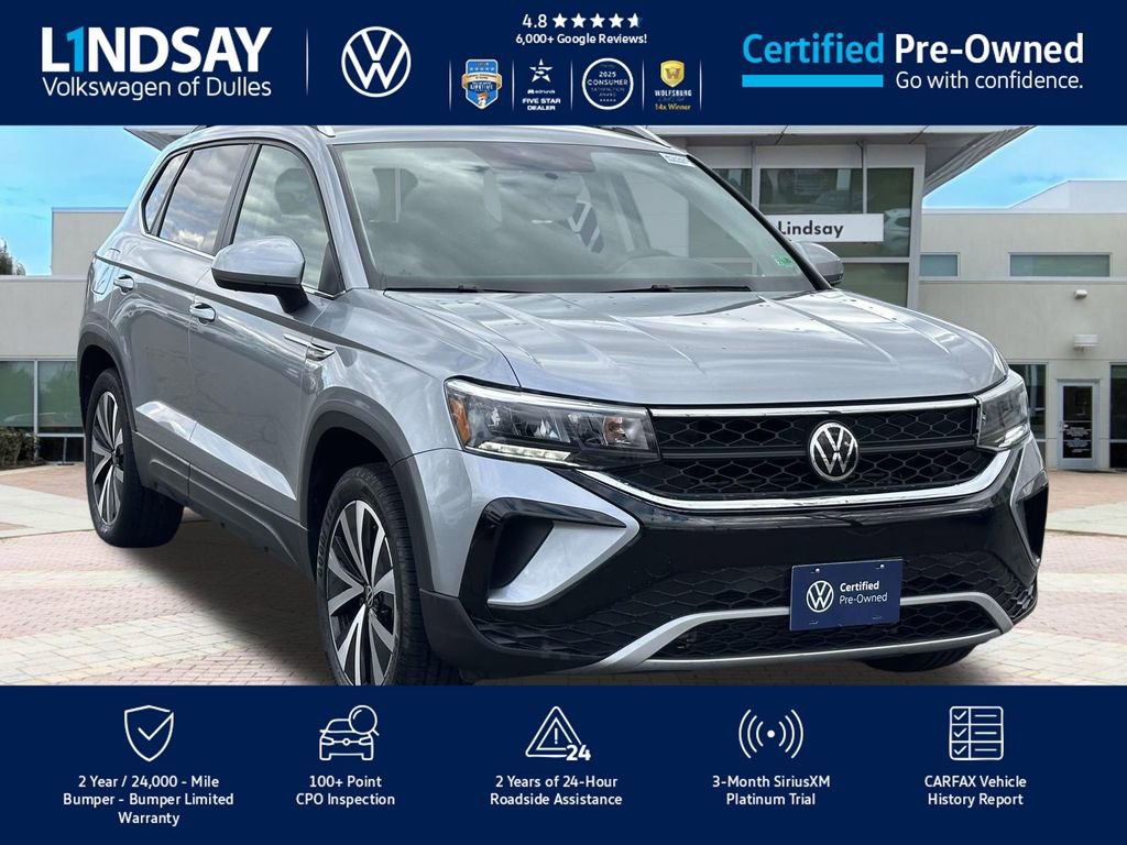 Certified 2022 Volkswagen Taos SE