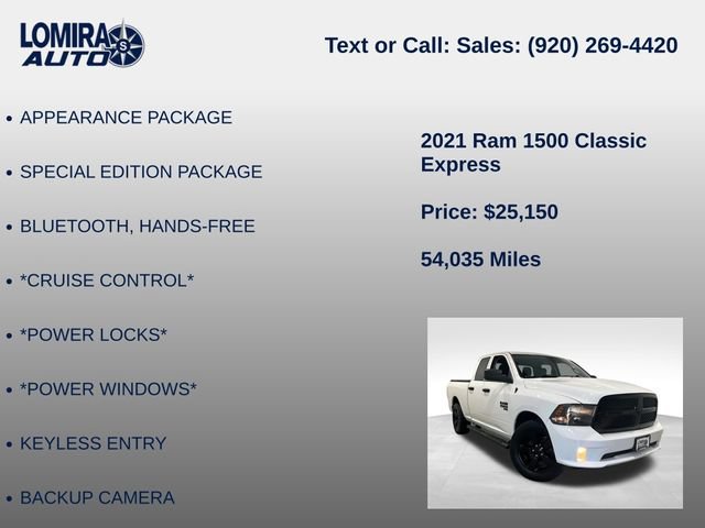Used 2021 RAM 1500 Express w/ Wheel & Sound Group AWD/4WD image 33