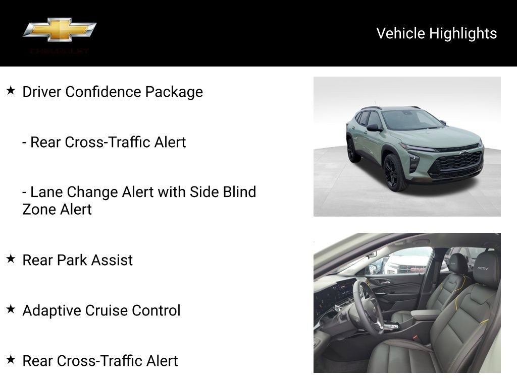 Certified 2025 Chevrolet Trax ACTIV w/ Driver Confidence Package image 19