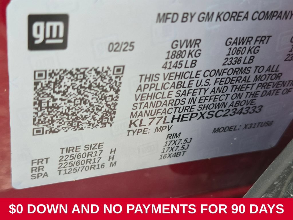 Used 2025 Chevrolet Trax LT w/ LT Convenience Package FWD image 33