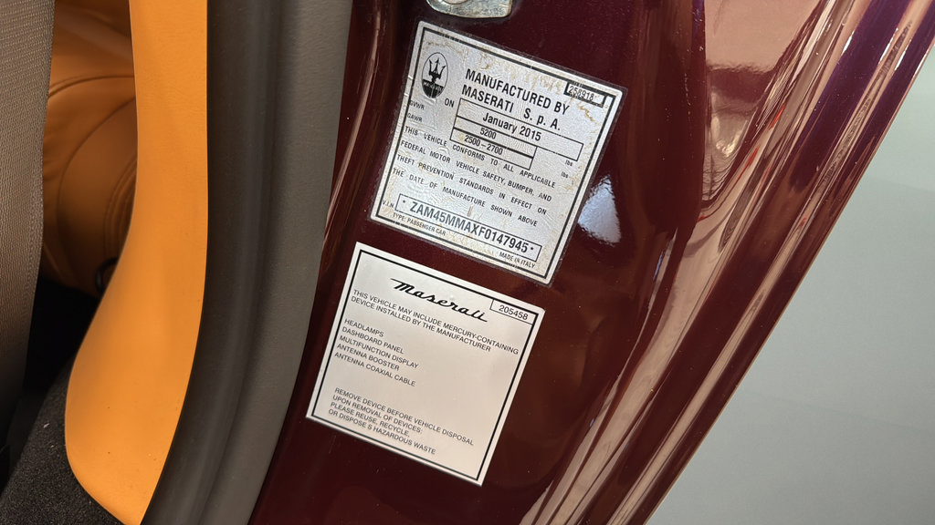 Used 2015 Maserati GranTurismo Convertible RWD image 30